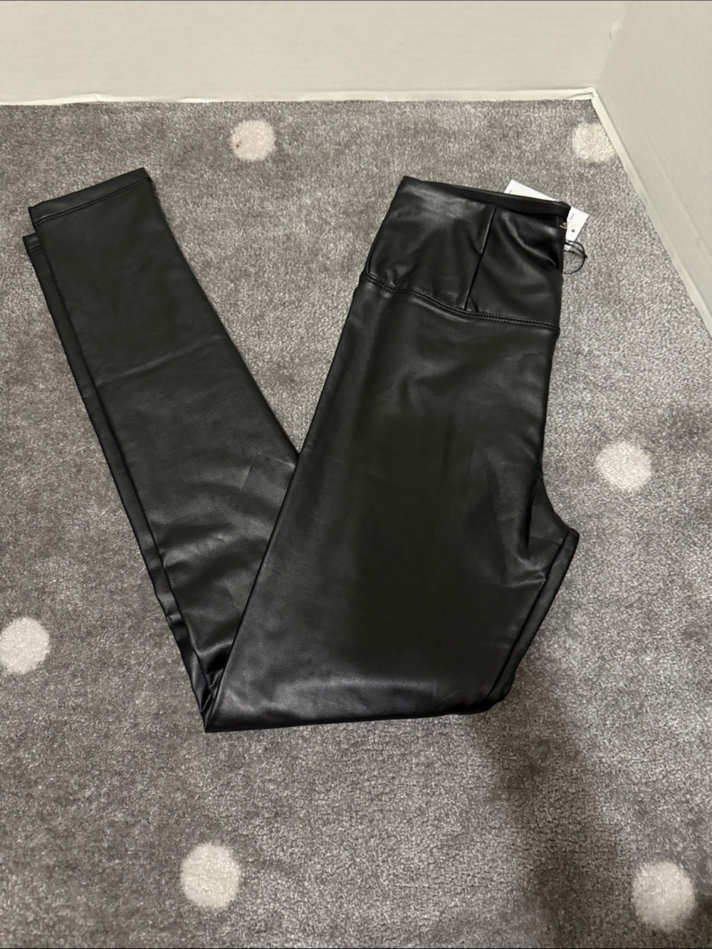 Shinestar High Waist Tummy Tucker Leggings - Black NWT